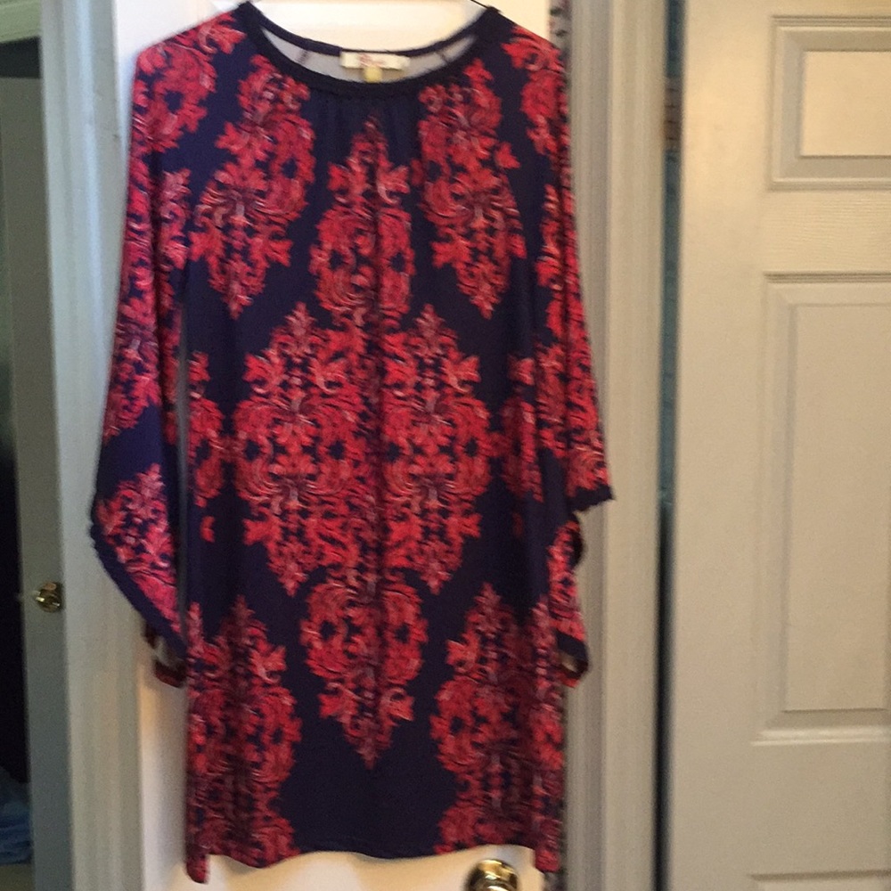 Aryeh bell sleeve dress